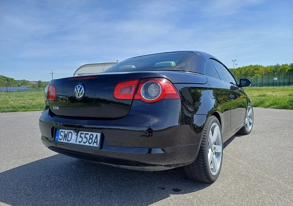 Volkswagen Eos cena 24900 przebieg: 246557, rok produkcji 2007 z Hajnówka małe 277